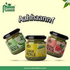 Discover the Tangy World of Zesty Delights: Mohanfarm's Exquisite Pickle Collection